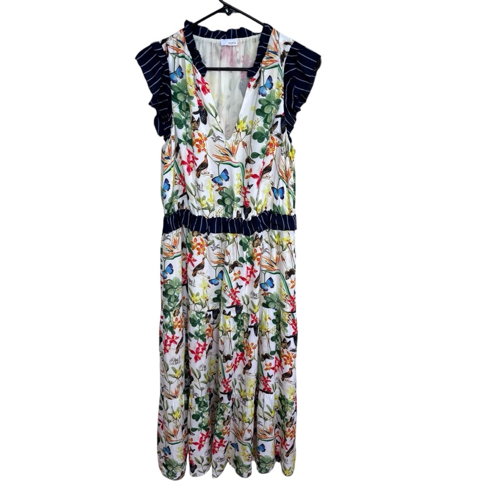 ECRU Bird Of Paradise Dress Sz M